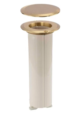 Kit de caja de piso Hubbell RF151R de latón para instalaciones eléctricas interior exterior Foto 1 de 4