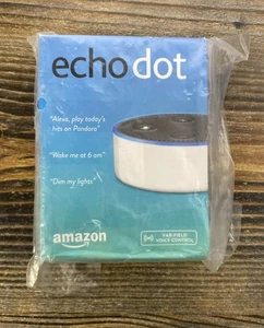 Echo Dot Alexa-enabled Bluetooth Speaker (2nd Generation) - White - Picture 1 of 6