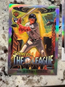 2025 BOWMAN CHROME CAME INTO LEAGUE INSERT CARD HOUSTON ASTROS CAM SMITH IT-9 - Bild 1 von 1