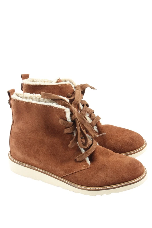 ESPRIT Patucos con cordones Mujeres Botines Talla EU 39 marrón look casual - Imagen 1 de 4