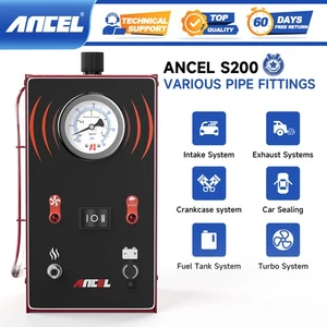 ANCEL S200 Car Smoke Leak Detector Automotive EVAP Smoke Machine Oil Pipe Tester - Picture 1 of 12
