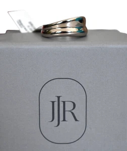 New JUDITH RIPKA EROS 925 Sterling Silver Sculptural Band Ring Size US-6 - Picture 1 of 14