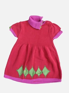 "name it" Baby Kleid Mädchenkleid Gr. 74 Rot - Bild 1 von 3