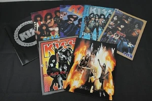 Libro de gira KISS ¡LOTE de 7! Japan Programs 1988 - 2004: Alive Worldwide Tour - Imagen 1 de 5
