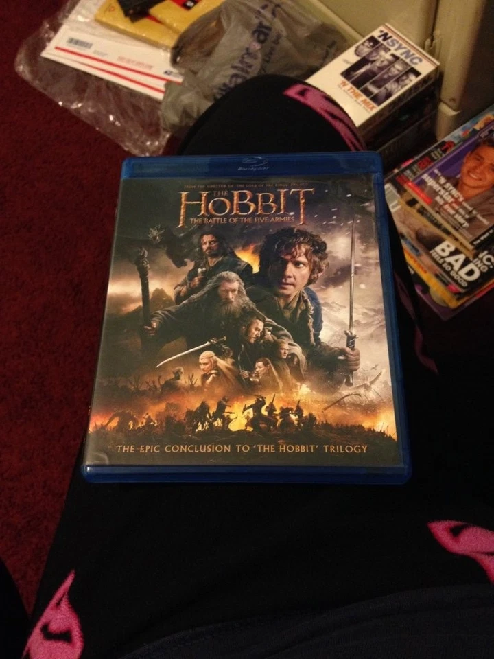 The Hobbit: The Battle of the Five Armies (Blu-ray + Downloadable Digital HD... Foto 1 de 1