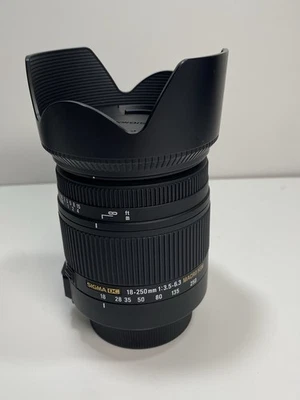 Sigma 18-250mm F3.5-6.3 DC Macro OS Hsm - Nikon Mount - Image 1 of 4