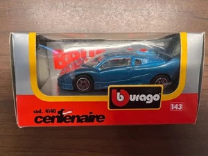 Centenarie blu 1:43 modellino vintage bburago Cod. 4140 nuovo inscatolato  - Foto 1 di 3