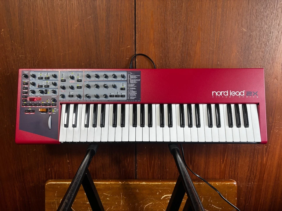 Clavia nord lead 2x 20-voice Analog Modeling Synthesizer w/ gig bag - Image 1 of 4