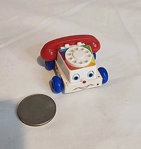 Fisher Price Worlds Smallest Chatter Telephone Miniature Toy Phone 505 2018 - Picture 1 of 5