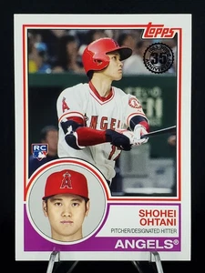 Inserto SHOHEI OHTANI RC Rookie #83-1 Los Angeles Angels 2018 Topps - Foto 1 di 2