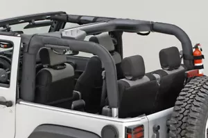 Rugged Ridge 13613.02 Roll Bar Cover for 2007-2018 Jeep Wrangler JK 2-Door - Picture 1 of 6