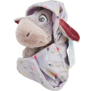 Disney Store Bebés Eeyore Peluche con Manta Bolsa Suave Peluche Juguete Envoltura para Bebé - Imagen 1 de 17