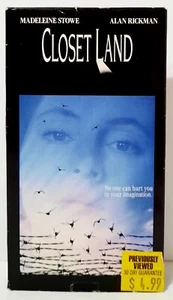 Closet Land (1991) Madeleine Stowe ~ Alan Rickman / VHS - Picture 1 of 8
