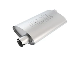 Silenciador con muescas Borla Universal Pro-XS ovalado de 2,25 pulgadas de entrada/salida - Imagen 1 de 1