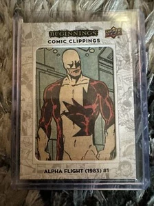 2022 Upper Deck Marvel Beginnings Vol 2 Alpha Flug #1 Comic-Ausschnitte #24/65 - Bild 1 von 2