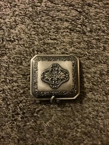 Vintage Silvertone Compact Mirror - Picture 1 of 2