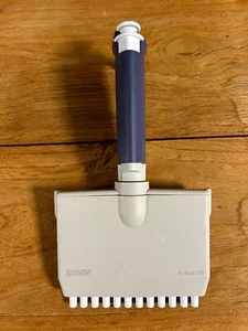 Rainin Pipet-Lite L50 5-50 uL LTS L-50 12-Channel Multi Adjustable Pipette +WAR - Picture 1 of 5