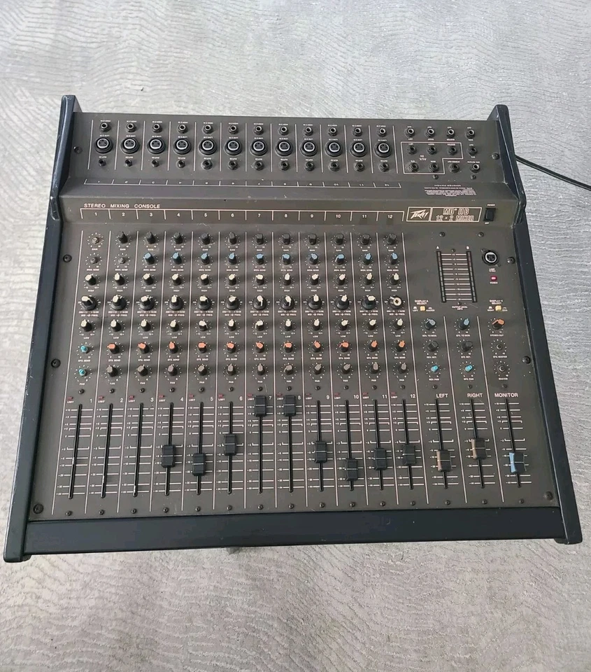 Peavey MD-II B 12x2 Mixer Stereo Mixing Console, AS IS For Parts Or Repair Only  - Image 1 of 4