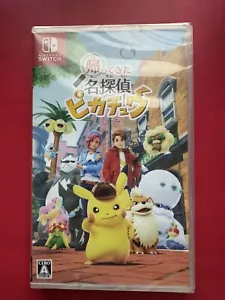 Nintendo Switch Pokemon Detective Pikachu Returns Japanese SEALED - Picture 1 of 2
