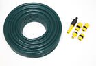 NEW 120 METRE GARDEN HOSEPIPE WITH SET OF 5 HOZELOCK COMPATIBLE CONNECTORS - One
