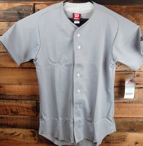 NWT Wilson Women's L Sports Gray Uniform Top Jersey C7026 SIGR NEW -  USA  - Picture 1 of 6