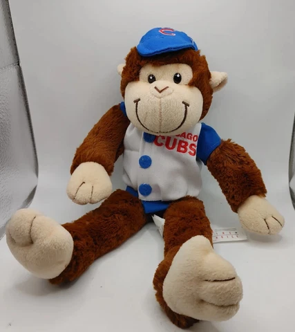 MLB Genuine Merchandise 24" Chicago Cubs Rally Monkey Plush By Fiesta Cover
