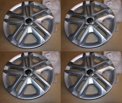 4X ORIGINAL COPRIRUOTA 16'' RENAULT MEGANE IV 403154960R  ARGENTO - Immagine 1 di 2