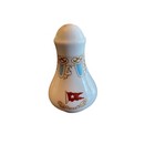 White Star Line Salt Pepper Shaker Titanic Flag Ceramic