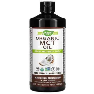 2 X Nature's Way, Organic MCT Oil, 30 fl oz (887 ml) - Picture 1 of 2