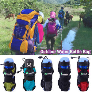 Outdoor Adjustable Water Bottle Bag Collapsible Umbrella Bag Cup Holder Hiking