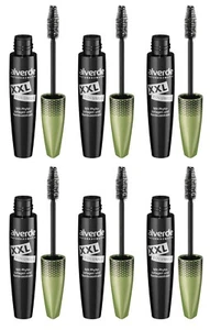 6 x 12ml | alverde NATURKOSMETIK Mascara XXL-Volumen 010 Schwarz - Bild 1 von 1