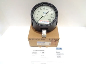 WIKA Xsel Type: 233.34 4.5" Range: 100PSIG, 1/2" NPT LM Process Gauge - Picture 1 of 5