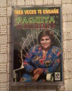 PAQUITA LA DEL BARRIO / TRES VECES TE ENGAÑE / CASSETTE  - Picture 1 of 1