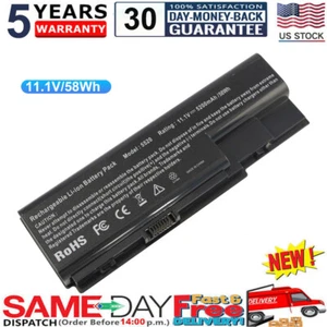 5920 Battery For Acer Aspire AS07B41 AS07B31 AS07B51 AS07B61 5230 5235 5310 5315 - Picture 1 of 13