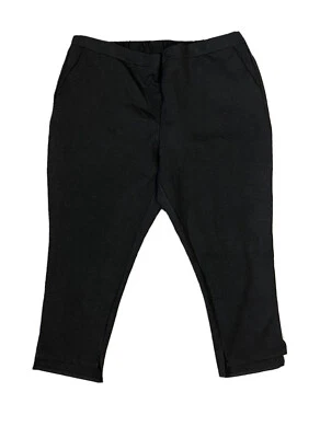 NWT Worthington Woman Legging Pants Plus Women's Size 2X Stretch Black Polyester - Image 1 of 4