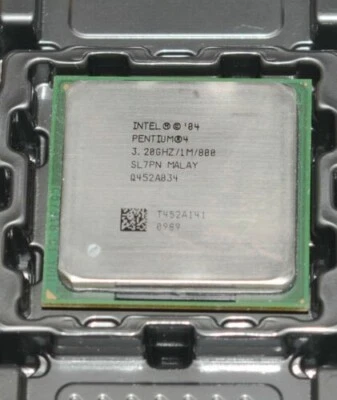 INTEL Pentium 4 3.2 GHz SL7PN SOCKET 478 P4 3.2G 3.2E CPU - Image 1 of 4