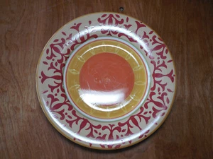 Home AMERICAN SIMPLICY VILLA Plato de Ensalada 9" Naranja Amarillo 1 ea 3 Disponible - Imagen 1 de 5