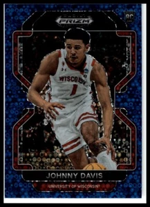 2022 Panini Prizm Draft Picks #59 Johnny Davis Blue Disco Prizm RC - Picture 1 of 2