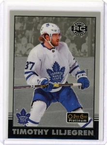 2020-21 O Pee Chee Platinum Timothy Liljegren Retro Rookie RC - Maple Leafs - Picture 1 of 2