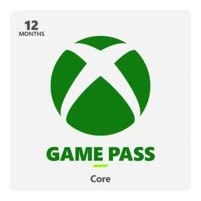 Microsoft Xbox Game Pass CORE 12 meses assinatura para Series X/S/One - Imagem 1 de 2