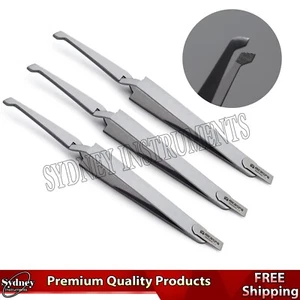 Orthodontic Bracket Placer Bracket Self Holder Removing Tweezers Lab - Picture 1 of 5