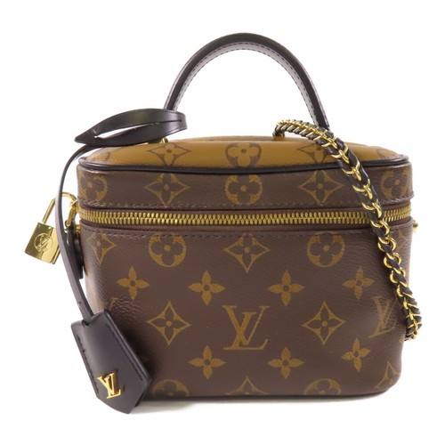 LOUIS VUITTON（LV） Borsa a tracolla Louis Vuitton LV GHW Vanity PM 2 vie M45165 monogramma retro