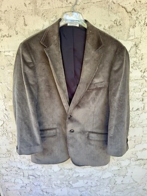 Abrigo Blazer Chaqueta Deportivo de Pana Orvis Para Hombre Talla 42R Foto 1 de 4