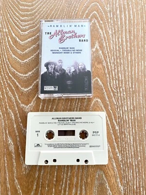 Allman Brothers Band Ramblin Man Cassette Tape 1990 PolyGram Records - Image 1 of 4