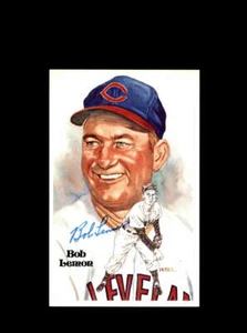 Bob Lemon PSA DNA Coa Signed Perez Steele Postcard Autograph - Picture 1 of 3