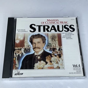 Masters Of Classical Music Vol. 4: Strauss (CD) - Bild 1 von 4
