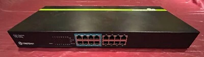 Trendnet TPE-T88g 16-Port GREENnet 10/100 Mbps PoE+ Switch - Image 1 of 4