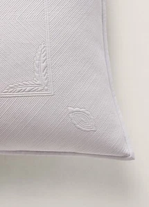 NWT Ralph Lauren Grey Genevieve Bedding PAULINE Euro Sham (2) MSRP$380 - Picture 1 of 15