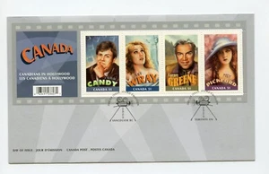 Canada FDC #2153 Canadians In Hollywood Souv Sheet 2006 73-6 - Bild 1 von 1