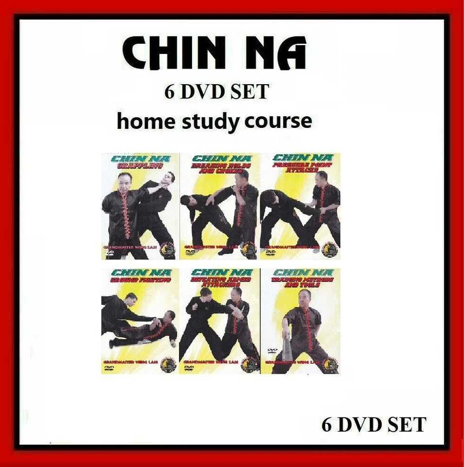Complete Chin Na Series 6 DVD Set home study Joint Locking like hapkido aikido - Image 1 of 1